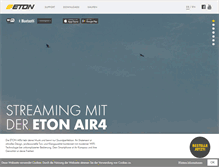 Tablet Screenshot of etonair.com